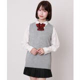 杢グレー | ベーシックニットベスト | WEGO【WOMEN】