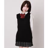 ブラック | ベーシックニットベスト | WEGO【WOMEN】