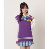 パープル | ワールドペガサスコラボベスト | WEGO【WOMEN】