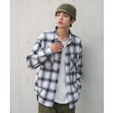 柄2 | オンブレチェックネルシャツ(LS) | WEGO【MEN】