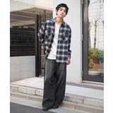 オンブレチェックネルシャツ(LS) | WEGO【MEN】 | 詳細画像23 