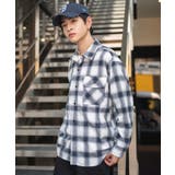 オンブレチェックネルシャツ(LS) | WEGO【MEN】 | 詳細画像51 