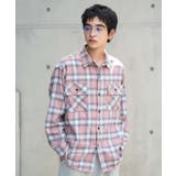 オンブレチェックネルシャツ(LS) | WEGO【MEN】 | 詳細画像56 