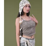 クロスロゴラインストーンキャミ | WEGO【WOMEN】 | 詳細画像5 