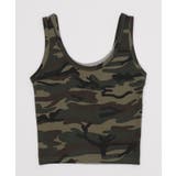 レイヤードドッキングカモフラタンク | WEGO【WOMEN】 | 詳細画像2 