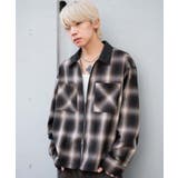 オンブレチェックシャツジャケット | WEGO【MEN】 | 詳細画像9 