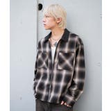 オンブレチェックシャツジャケット | WEGO【MEN】 | 詳細画像12 
