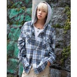 オンブレチェックフードネルシャツ(LS) | WEGO【MEN】 | 詳細画像9 