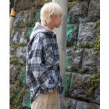 オンブレチェックフードネルシャツ(LS) | WEGO【MEN】 | 詳細画像10 