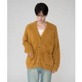 イエロー | フェザーニットカーディガン | WEGO【MEN】