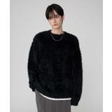 ブラック | フェザーニットプルオーバー | WEGO【MEN】