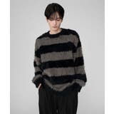 ブラックボーダー | フェザーニットプルオーバー | WEGO【MEN】