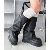 厚底カバーロングブーツ | WEGO【WOMEN】 | 詳細画像1 