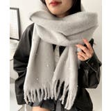 パール付きワイドフリンジストール | WEGO【MEN】 | 詳細画像7 