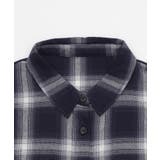 オープンショルダーチェックBIGシャツ | WEGO【WOMEN】 | 詳細画像3 