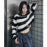 モヘアタッチダメージショートニット | WEGO【WOMEN】 | 詳細画像18 