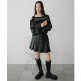 モヘアタッチ2WAYワンショルニット | WEGO【WOMEN】 | 詳細画像3 