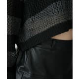 モヘアタッチ2WAYワンショルニット | WEGO【WOMEN】 | 詳細画像8 