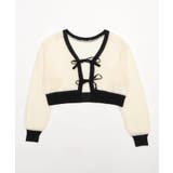 モヘアタッチ2WAYリボンカーデ | WEGO【WOMEN】 | 詳細画像15