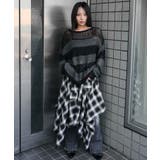 モヘアタッチボーダーBIGニット | WEGO【WOMEN】 | 詳細画像3 