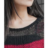 モヘアタッチボーダーBIGニット | WEGO【WOMEN】 | 詳細画像4 