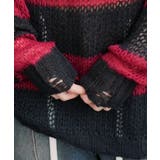 モヘアタッチボーダーBIGニット | WEGO【WOMEN】 | 詳細画像5 