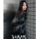 モヘアタッチボーダーBIGニット | WEGO【WOMEN】 | 詳細画像11 