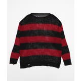 モヘアタッチボーダーBIGニット | WEGO【WOMEN】 | 詳細画像15 