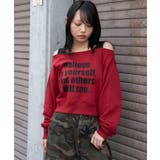 ドッキングオフショルショートスウェット | WEGO【WOMEN】 | 詳細画像9 