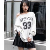 柄2 | 2WAYグラフィックワンショルBIGスウェット | WEGO【WOMEN】