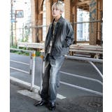 ヴィンテージライクBIGデニムジャケット | WEGO【MEN】 | 詳細画像4 