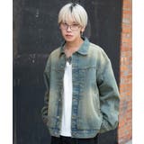 ヴィンテージライクBIGデニムジャケット | WEGO【MEN】 | 詳細画像6 