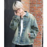 ヴィンテージライクBIGデニムジャケット | WEGO【MEN】 | 詳細画像7 
