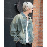 ヴィンテージライクBIGデニムジャケット | WEGO【MEN】 | 詳細画像8 