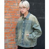 ヴィンテージライクBIGデニムジャケット | WEGO【MEN】 | 詳細画像10 