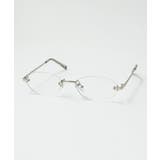 シルバー | リムレスオーバルアイウェア | WEGO【MEN】