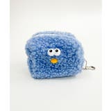 ブルー | もこもこモンスターポーチ | WEGO【WOMEN】
