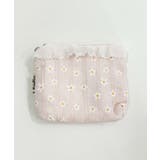 ピンク | パステルフラワーポーチ | WEGO【WOMEN】
