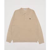 ホワイトアイボリー | 別注USPOLOニットポロ | WEGO【MEN】