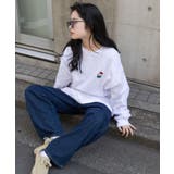 ホワイト | 別注VISIONベアワンポイントT(LS) | WEGO【MEN】