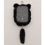 ブラック | なりきりネコぬいポーチ | WEGO【WOMEN】