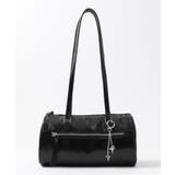 キラキラチャーム付きドラムボストンバッグ | WEGO【WOMEN】 | 詳細画像23 