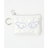 ホワイト | パフィーエンジェルミニポーチ | WEGO【WOMEN】