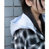 裏毛フードチェックシャツ | WEGO【WOMEN】 | 詳細画像6 