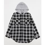 裏毛フードチェックシャツ | WEGO【WOMEN】 | 詳細画像17 