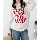 柄1 | グラフィックニットBIGプルオーバー | WEGO【WOMEN】