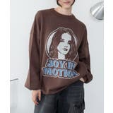 柄5 | グラフィックニットBIGプルオーバー | WEGO【WOMEN】