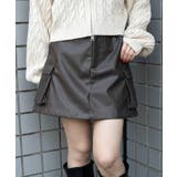 ブラウン | PUカーゴスカパン | WEGO【WOMEN】