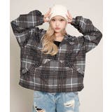 チェックロゴフードブルゾン | WEGO【MEN】 | 詳細画像5