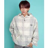 チェックロゴフードブルゾン | WEGO【MEN】 | 詳細画像18